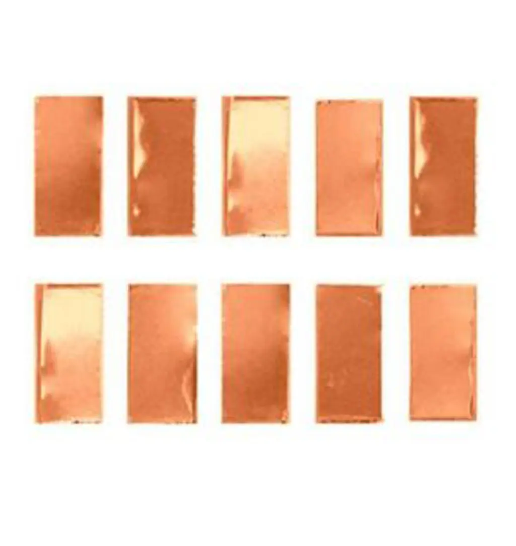 Copper Rectangular Foil for Torch - 10/PKG