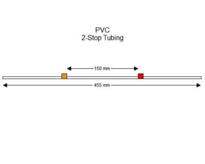 2-Stop PVC Orange-Red Pump Tubing - PT-2020P