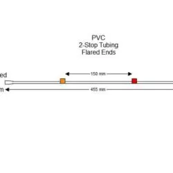 Flared 2-Stop PVC Orange-Red Pump Tubing - PT-2020PF