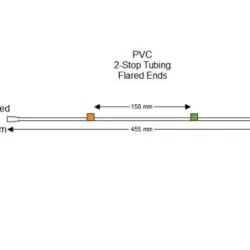 Flared 2-Stop PVC Orange-Green Pump Tubing - PT-2080PF