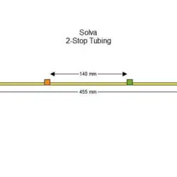 2-Stop Solva Orange-Green Pump Tubing - PT-2080SV