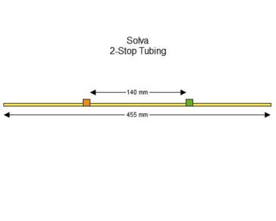 2-Stop Solva Orange-Green Pump Tubing - PT-2080SV