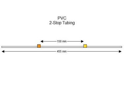 2-Stop PVC Orange-Yellow Pump Tubing - PT-2100P