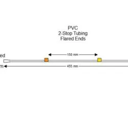 Flared 2-Stop PVC Orange-Yellow Pump Tubing -PT-2100PF