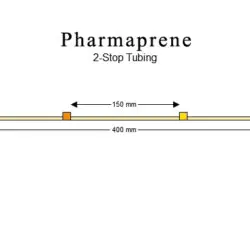 2-stop Pharmaprene Orange-Yellow Pump Tubing - PT-2100PH