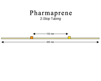 2-stop Pharmaprene Orange-Yellow Pump Tubing - PT-2100PH