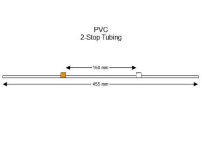 2-Stop PVC Orange-White Pump Tubing - PT-2120P