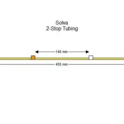 2-Stop Solva Orange-White Pump Tubing - PT-2120SV