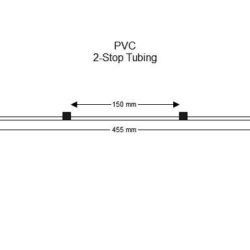 2-Stop PVC Black-Black Pump Tubing