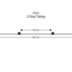 2-Stop PVC Black-Black Pump Tubing - PT-2130P