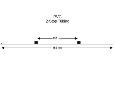 2-Stop PVC Black-Black Pump Tubing - PT-2130P