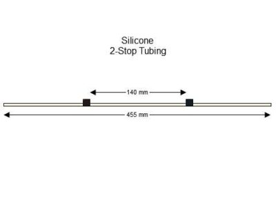 2-stop Silicone Black-Black Pump Tubing - PT-2130SI