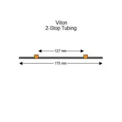 2-stop Viton Orange-Orange Pump Tubing - PT-2140V