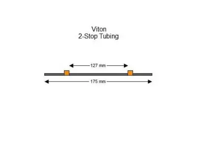 2-stop Viton Orange-Orange Pump Tubing - PT-2140V