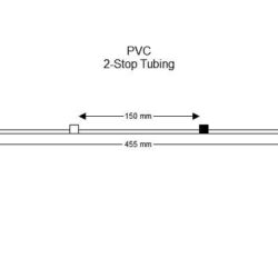 2-Stop PVC White-Black Pump Tubing - PT-2150P