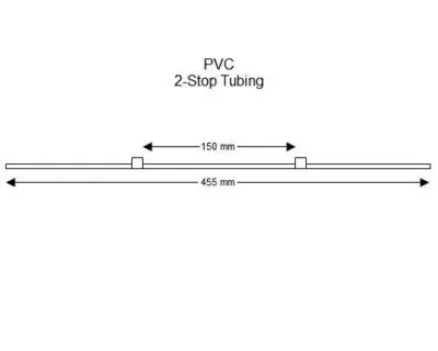 2-Stop PVC White-White Pump Tubing - PT-2160P