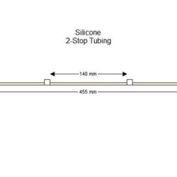 2-stop Silicone White-White Pump Tubing