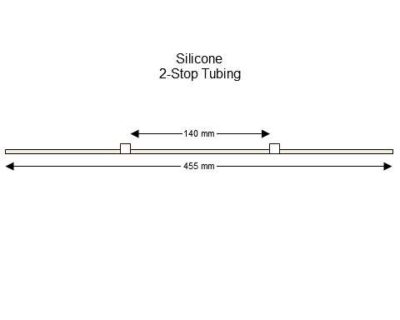 2-stop Silicone White-White Pump Tubing - PT-2160SI