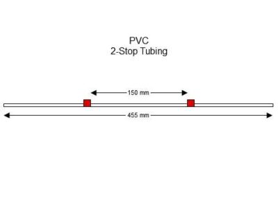 2-Stop PVC Red-Red Pump Tubing - PT-2180P