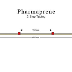 2-stop Pharmaprene Red-Red Pump Tubing - PT-2180PH