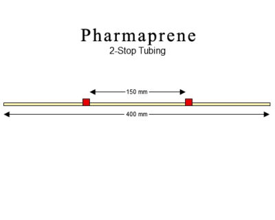 2-stop Pharmaprene Red-Red Pump Tubing - PT-2180PH