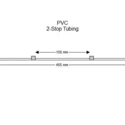 2-Stop PVC Grey-Grey Pump Tubing - PT-2200P