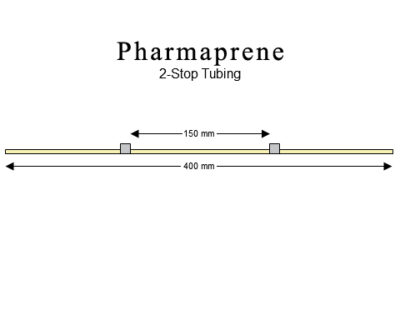 2-stop Pharmaprene Grey-Grey Pump Tubing - PT-2200PH