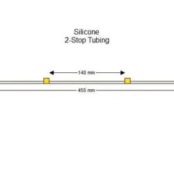 2-stop Silicone Yellow-Yellow Pump Tubing - PT-2210SI