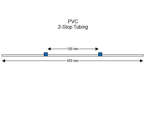 2-Stop PVC Blue-Blue Pump Tubing - PT-2230P