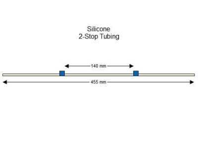 2-stop Silicone Blue-Blue Pump Tubing - PT-2230SI