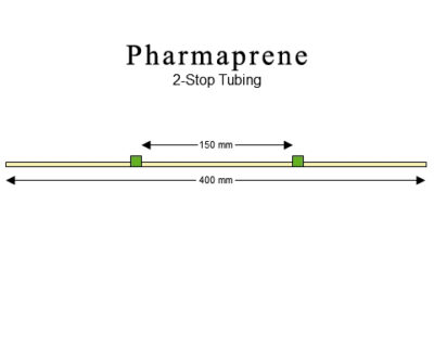 2-stop Pharmaprene Green-Green Pump Tubing - PT-2250PH