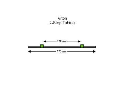 2-stop Viton Green-Green Pump Tubing