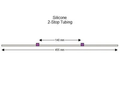 2-stop Silicone Purple-Purple Pump Tubing - PT-2260SI