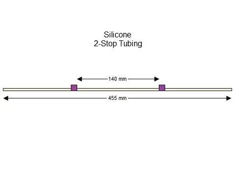 2-stop Silicone Purple-Purple Pump Tubing - PT-2260SI
