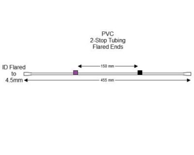 Flared 2-Stop PVC Purple-Black Pump Tubing - PT-2270PF