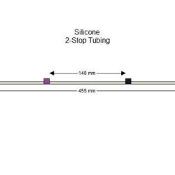 2-stop Silicone Purple-Black Pump Tubing