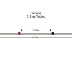 2-stop Silicone Purple-Black Pump Tubing - PT-2270SI