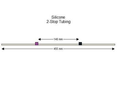 2-stop Silicone Purple-Black Pump Tubing - PT-2270SI