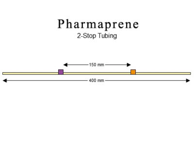 2-stop Pharmaprene Purple-Orange Pump Tubing - PT-2280PH