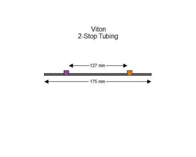 2-stop Viton Purple-Orange Pump Tubing - PT-2280V