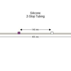 2-stop Silicone Purple-White Pump Tubing