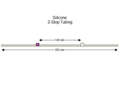 2-stop Silicone Purple-White Pump Tubing - PT-2290SI