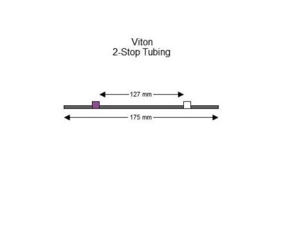 2-stop Viton Purple-White Pump Tubing - PT-2290V