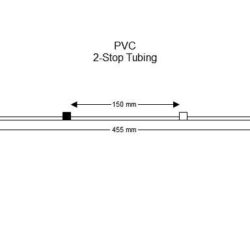 2-Stop PVC Black-White Pump Tubing - PT-2300P