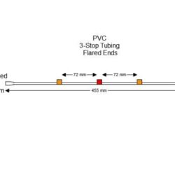 Flared 3-Stop PVC Orange-Red Pump Tubing - PT-3020PF