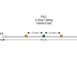 Flared 3-Stop PVC Orange-Blue Pump Tubing - PT-3030PF