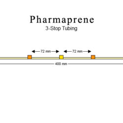 3-stop Pharmaprene Orange-Yellow Pump Tubing - PT-3100PH