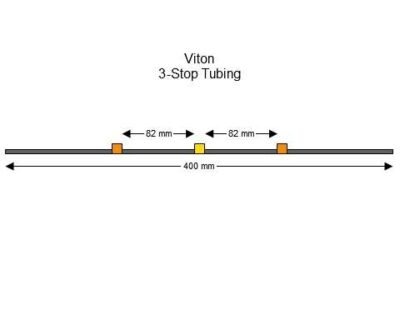 3-stop Viton Orange-Yellow Pump Tubing - PT-3100V