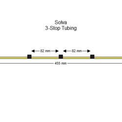 3-Stop Solva Black-Black Pump Tubing - PT-3130SV