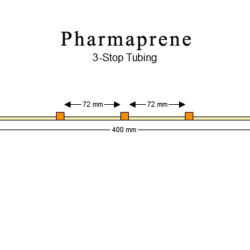 3-stop Pharmaprene Orange-Orange Pump Tubing - PT-3140PH